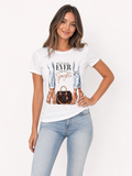 Don't Let Anyone Ever Dull Your Sparkle Tee - White
