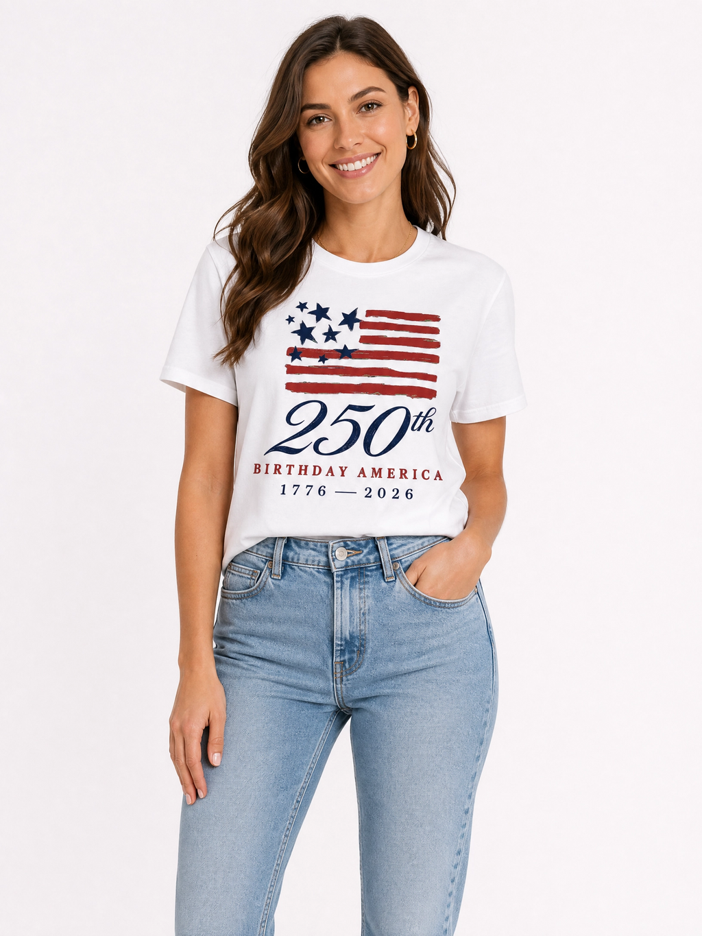 "250th Birthday America" Graphic Tee