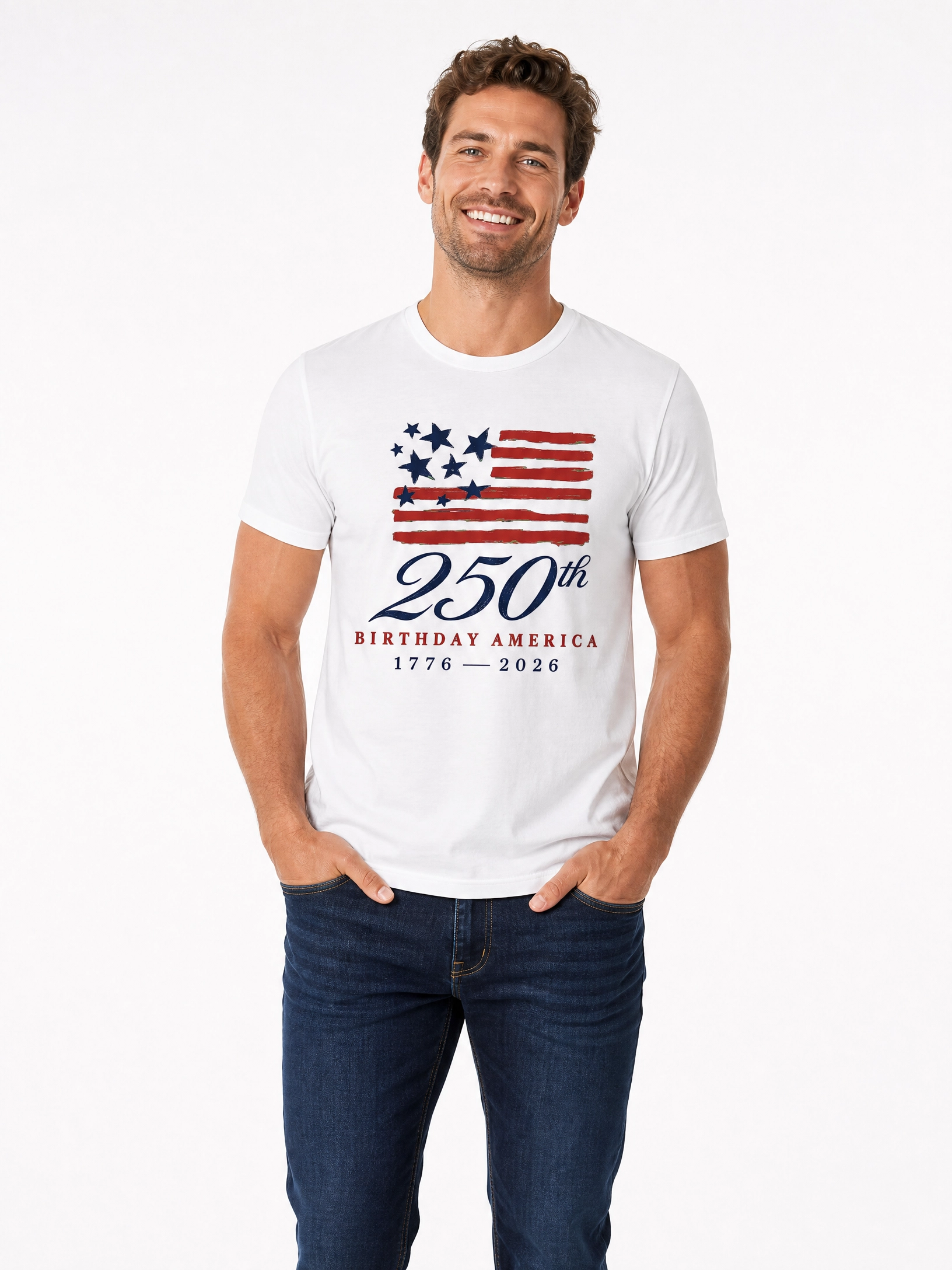 "250th Birthday America" Graphic Tee