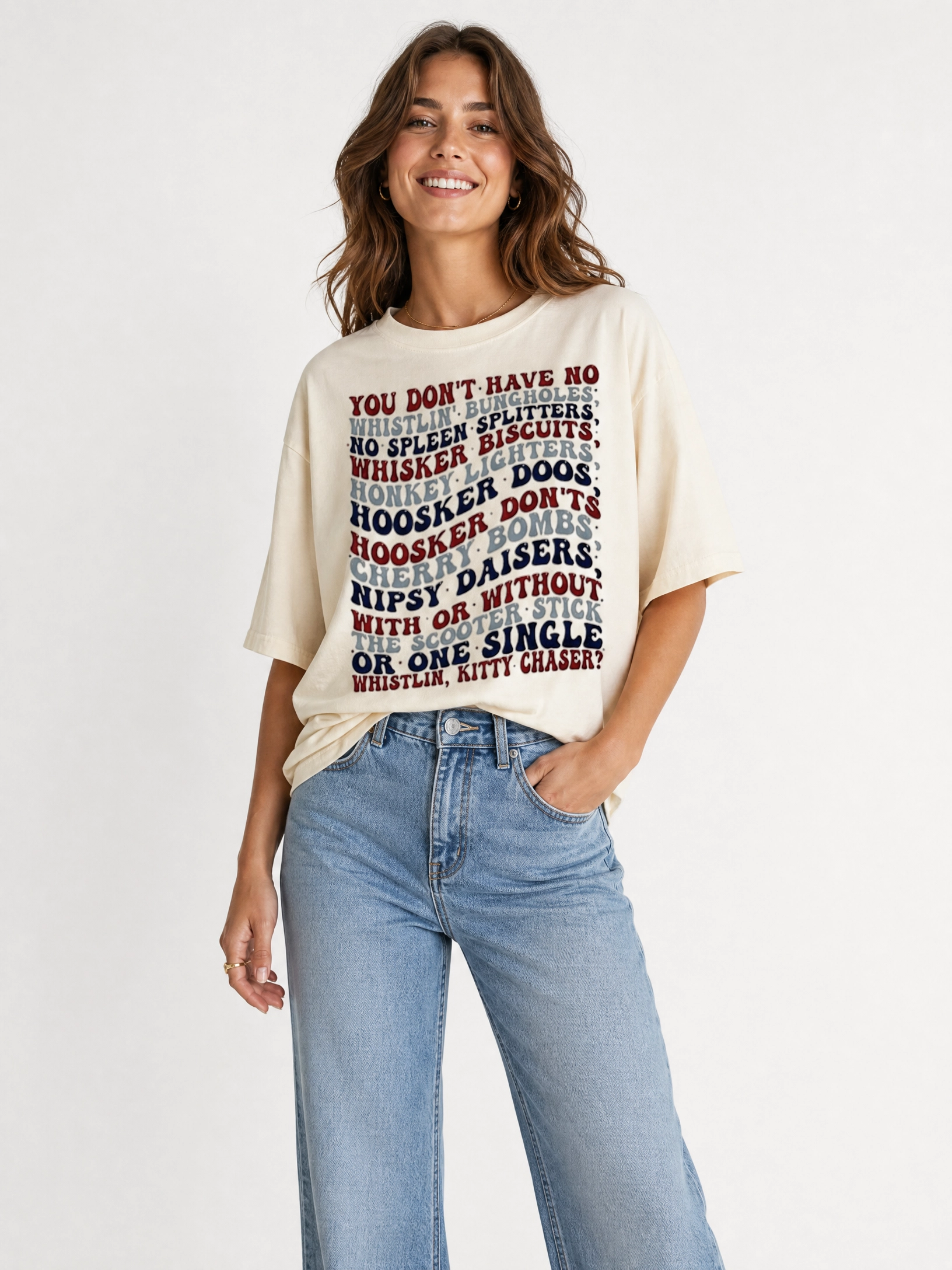 "Whistlin' Bungholes" Retro Tee