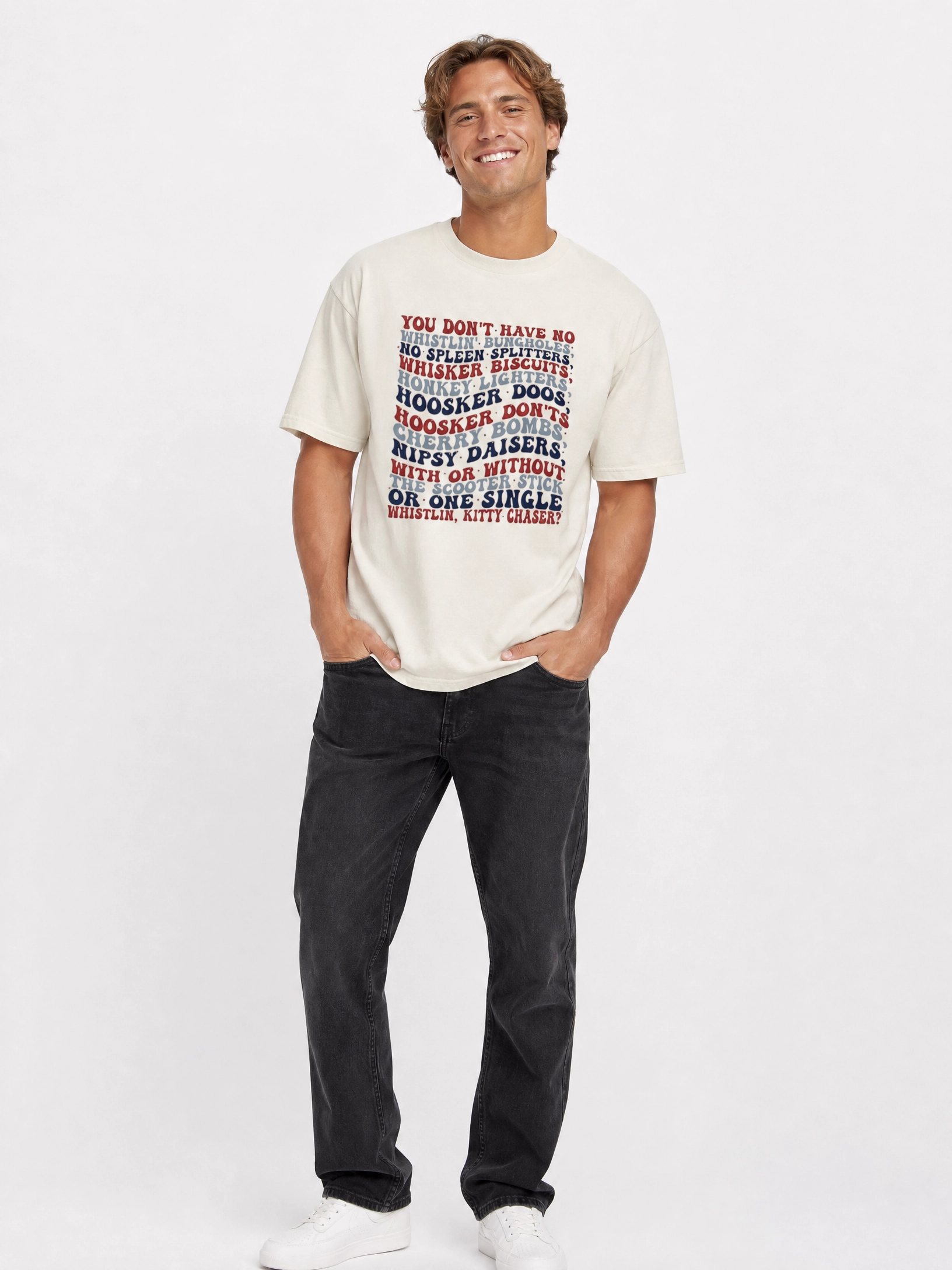 "Whistlin' Bungholes" Retro Tee
