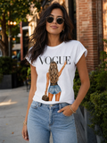 VOGUE Girl Fashion Graphic Tee